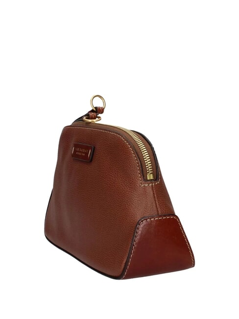 CARLOTTA Leather beauty case BROWN - Beauty Case