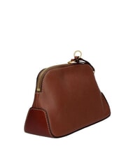 THE BRIDGE CARLOTTA Leather beauty case BROWN - Beauty Case - 3
