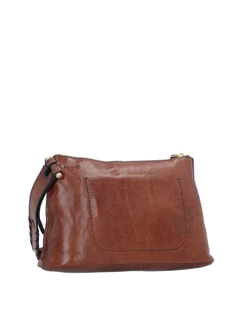 FEBE Leather beauty with braids BROWN - Beauty Case