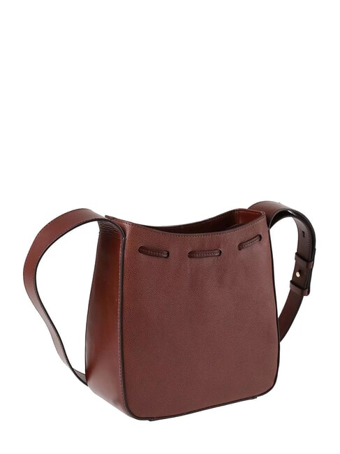 CARLOTTA Bucket shoulder bag BROWN - Women’s Bags