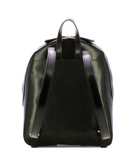 THE BRIDGE DIANA Smooth leather backpack with pocket Black Gold - Women’s Bags - 3
