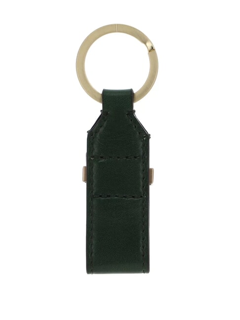 DUCCIO Leather charm keychain english green abb. gold - Key holders