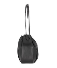 THE BRIDGE CAMILLA  Leather bucket Black Gold - Women’s Bags - 4