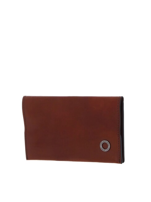 BIAGIO Leather tobacco case brown 14/ruthenium palladium - Travel Accessories