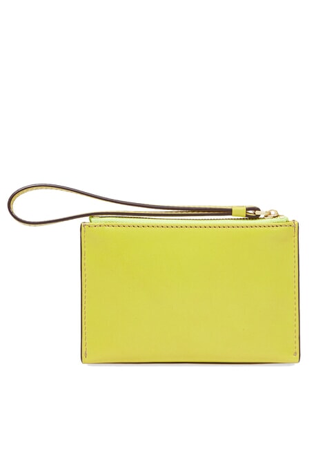 LUCREZIA  Leather pouch lime with gold - Women&rsquo;s Bags