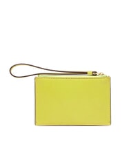 THE BRIDGE LUCREZIA  Leather pouch lime with gold - Women&rsquo;s Bags - 2