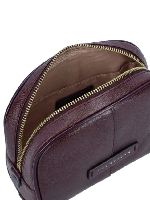 ELISABETTA Small leather beauty grape abb. gold - Sachets & Travels Cases