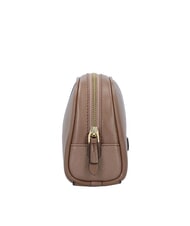 THE BRIDGE ELISABETTA Small leather beauty oyster abb. gold - Sachets & Travels Cases - 3