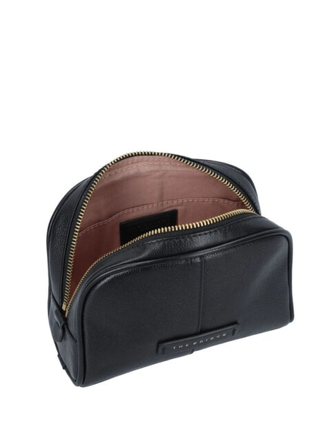 ELISABETTA Small leather beauty Black Gold - Sachets & Travels Cases