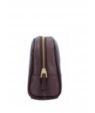 THE BRIDGE ELISABETTA Medium leather beauty grape abb. gold - Beauty Case - 3