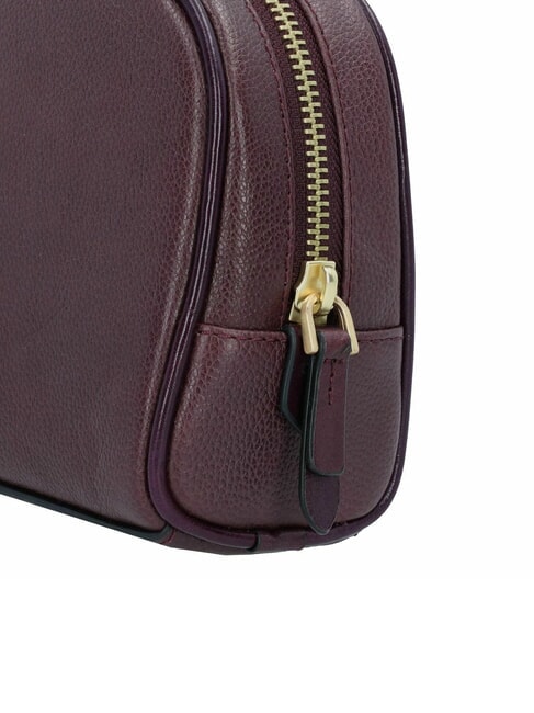 ELISABETTA Medium leather beauty grape abb. gold - Beauty Case