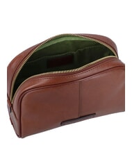 THE BRIDGE ELISABETTA Medium leather beauty BROWN - Beauty Case - 5
