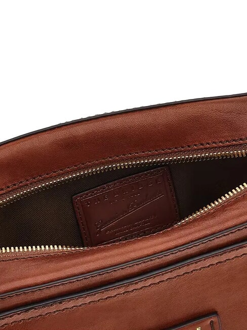 ALBERTO Leather beauty pouch BROWN - Beauty Case