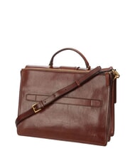 THE BRIDGE DANTE Leather briefcase for 15" laptop - Work Briefcases