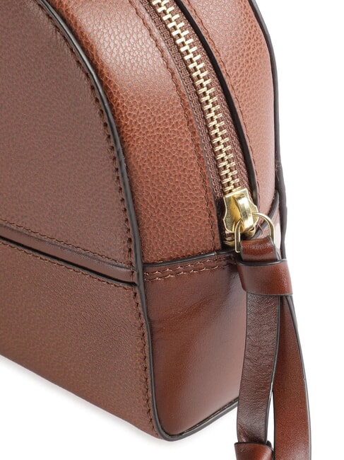 DOMITILLA Leather beauty case BROWN - Beauty Case
