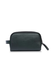 THE BRIDGE FILIPPO Leather beauty case malachite/rut. dark - Beauty Case - 3