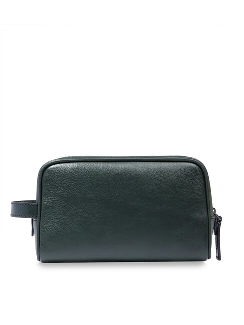 FILIPPO Leather beauty case malachite/rut. dark - Beauty Case