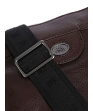 THE BRIDGE FABIO Leather bag sweet chestnut ruthenium dk - Over-the-shoulder Bags for Men - 3