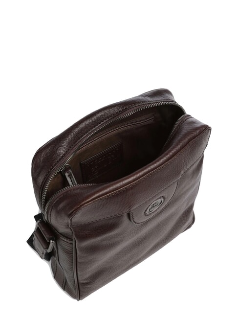 FABIO Leather bag sweet chestnut ruthenium dk - Over-the-shoulder Bags for Men