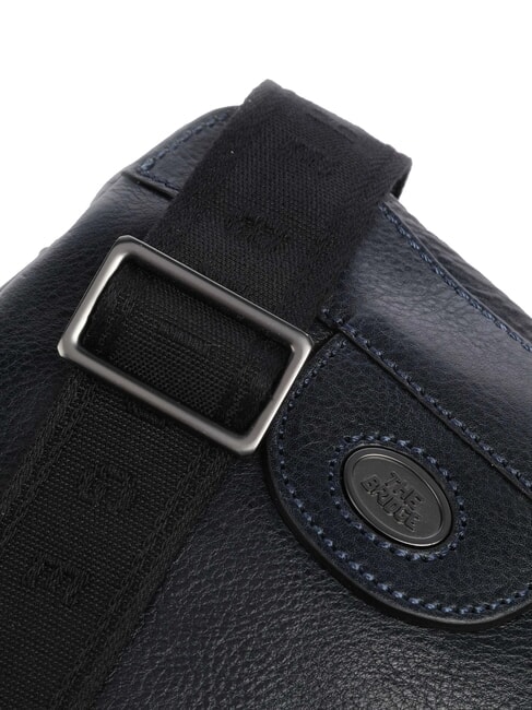 FABIO Leather bag blue / ruten - Over-the-shoulder Bags for Men
