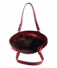 THE BRIDGE BRIGIDA  Leather shopper berry abb. gold - Women’s Bags - 4