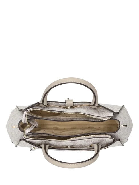 ZAMIRA Handbag, with shoulder strap dark taupe logo - Women’s Bags