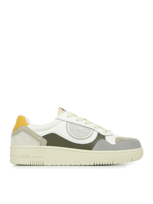AUSTIN BRIEF Sneakers white/mgreen/ochre - Unisex shoes