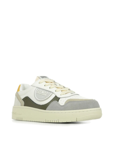 AUSTIN BRIEF Sneakers white/mgreen/ochre - Unisex shoes