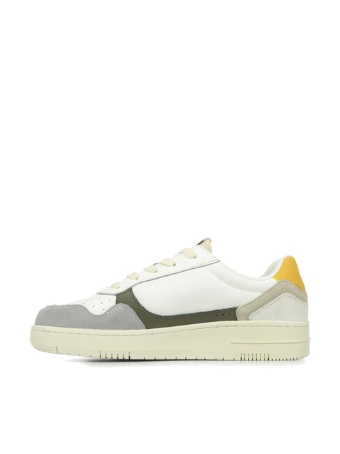 AUSTIN BRIEF Sneakers white/mgreen/ochre - Unisex shoes