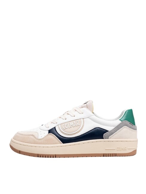 AUSTIN BRIEF Sneakers white/navy/bgreen - Unisex shoes