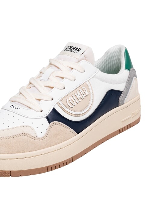 AUSTIN BRIEF Sneakers white/navy/bgreen - Unisex shoes