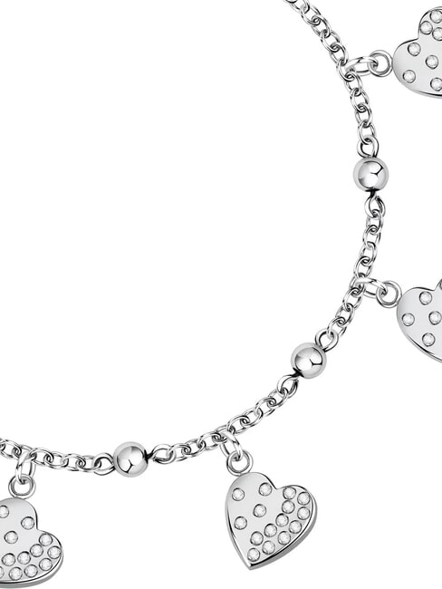 TALISMANI Steel bracelet with crystals SILVER - Bracelets