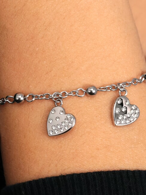 TALISMANI Steel bracelet with crystals SILVER - Bracelets