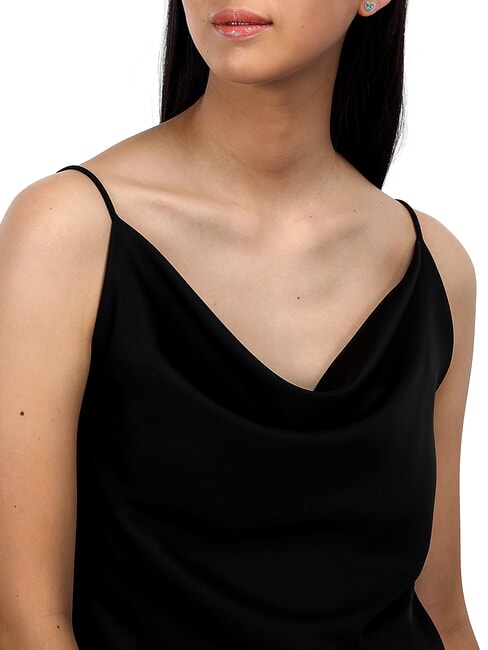 TESORI 925 Silver Earrings STEEL - Earrings