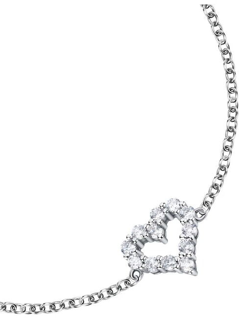 TESORI  925 silver bracelet with zirconia SILVER - Bracelets