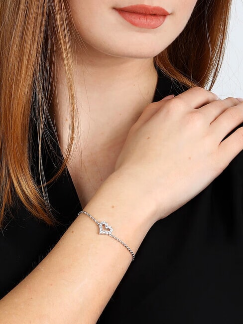 TESORI  925 silver bracelet with zirconia SILVER - Bracelets