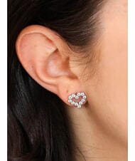 MORELLATO TESORI Silver and zirconia earrings - Earrings