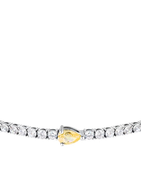 TESORI  Silver bracelet with zirconia STEEL - Bracelets