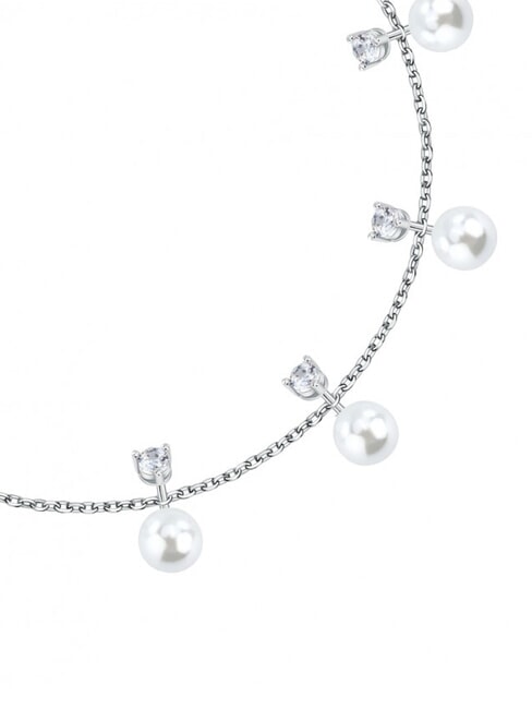 PERLE CONTEMPORARY  925% recycled silver bracelet STEEL - Bracelets