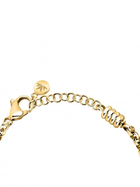 DROPS  Steel bracelet with crystals gold - Bracelets