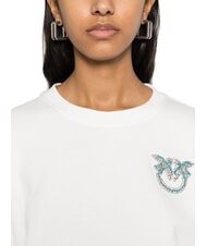 PINKO CERESOLE  Sweatshirt white-snow white - Women's Sweatshirts - 3
