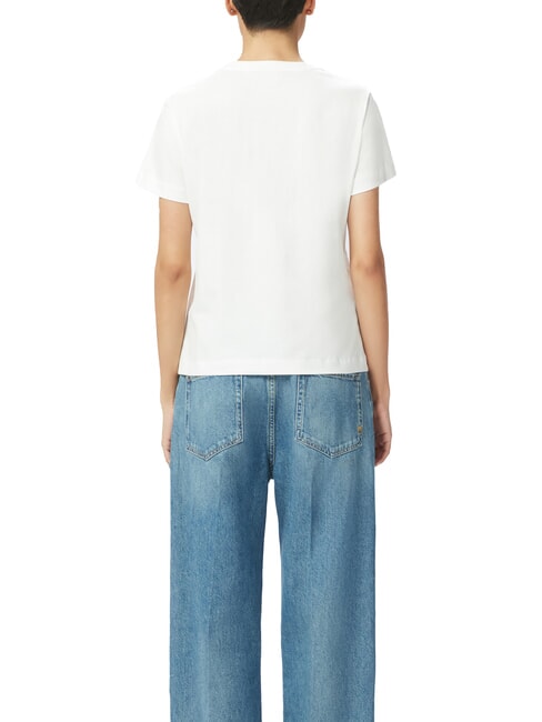 NAMBRONE  Cotton T-Shirt white-snow white - T-shirt