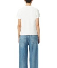 PINKO NAMBRONE  Cotton T-Shirt white-snow white - T-shirt - 2