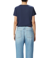 PINKO NAMBRONE  Cotton T-Shirt blue abyss - T-shirt - 2