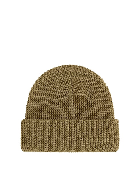 WAFFLE  CUFF Beanie Hat gothic olive - Hats