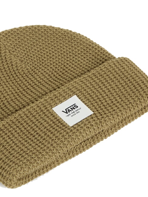 WAFFLE  CUFF Beanie Hat gothic olive - Hats