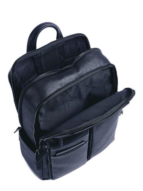 PAAVO 14" laptop backpack, in leather blue - Laptop backpacks