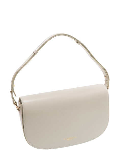 KORA Leather bag with flap ivory white - Women&rsquo;s Bags
