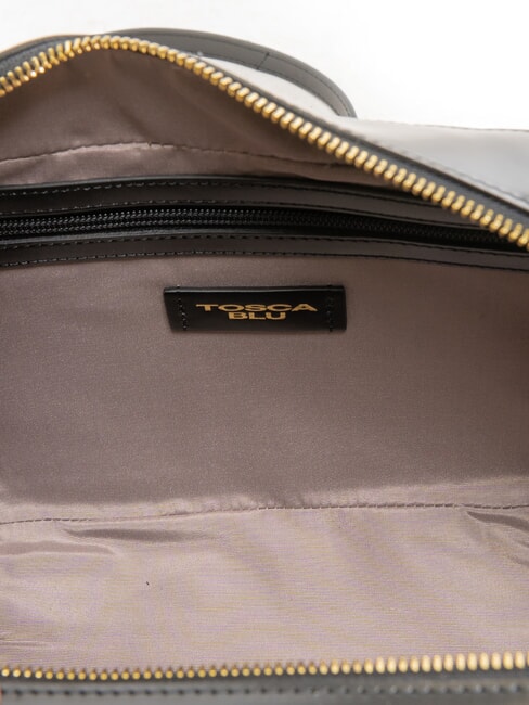 KORA Leather satchel bag with shoulder strap Black - Women’s Bags