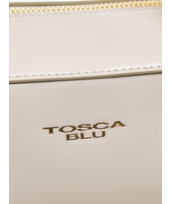 TOSCA BLU KORA Leather satchel bag with shoulder strap ivory white - Women&rsquo;s Bags - 3